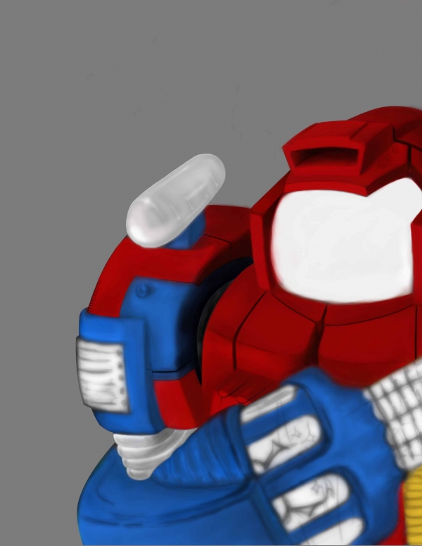 Creation of The Monkey Rebel: Step 9
